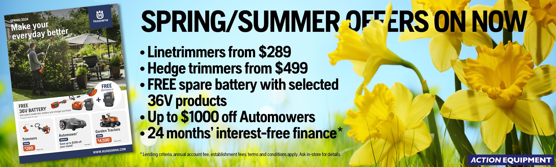 Husqvarna Spring Savings 2024