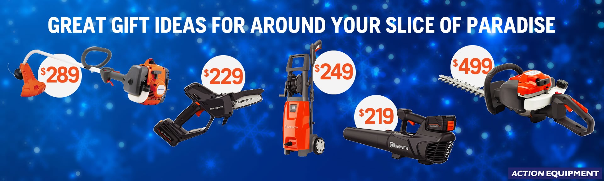 Husqvarna Christmas gift ideas