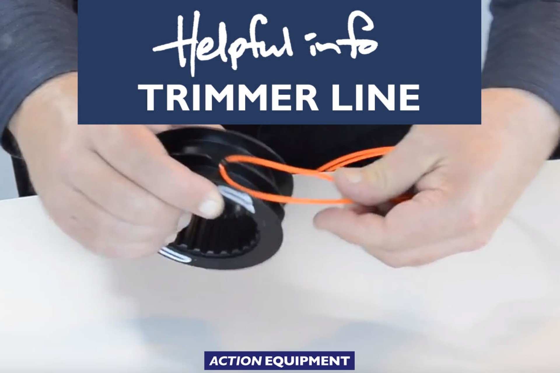 How to add trimmer line