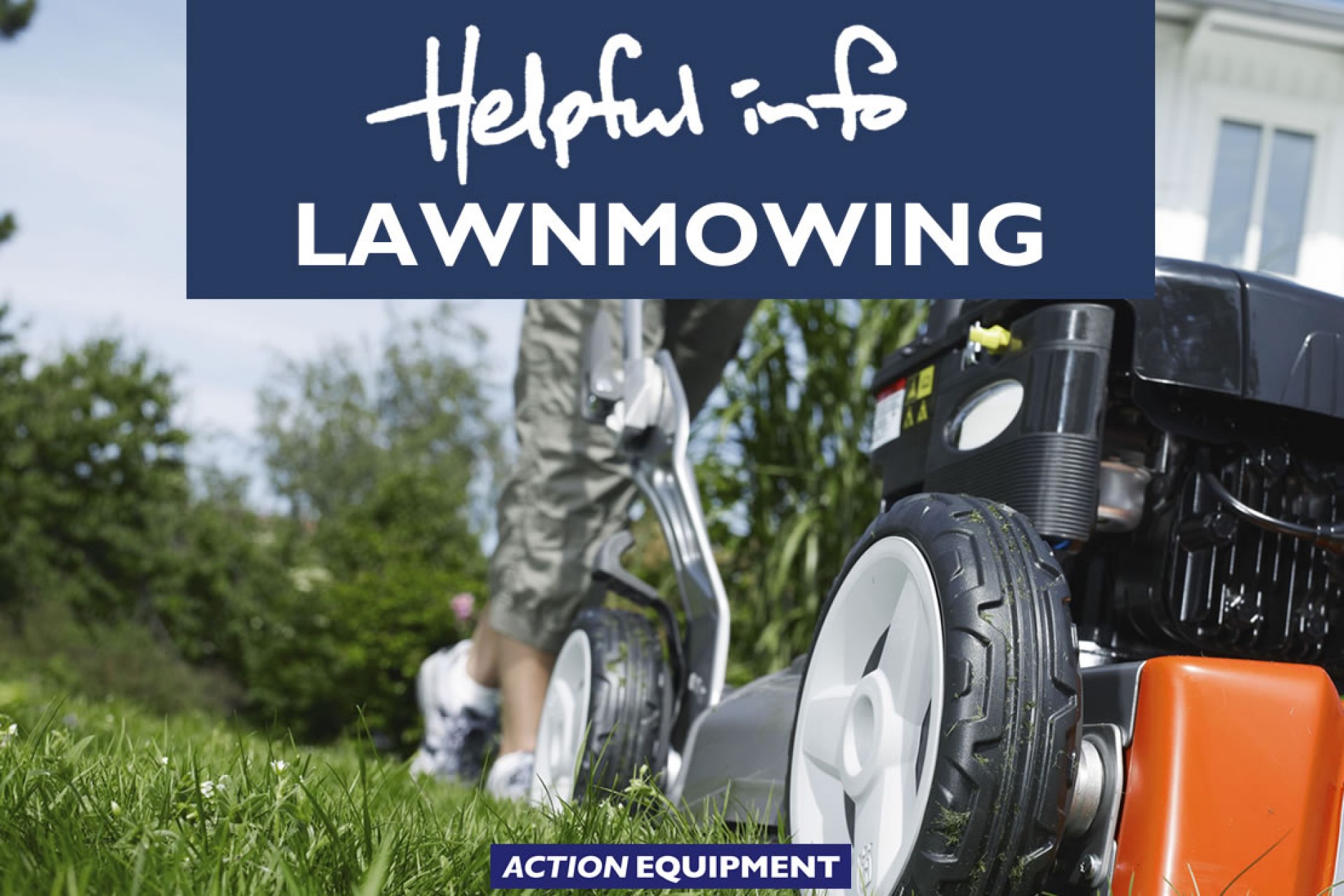 Mowing tips for a professional finish